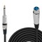 Pyle 30Ft. Professional Microphone Cable 1/4'' Male To Xlr Female PPMJL30 - alternate 1
